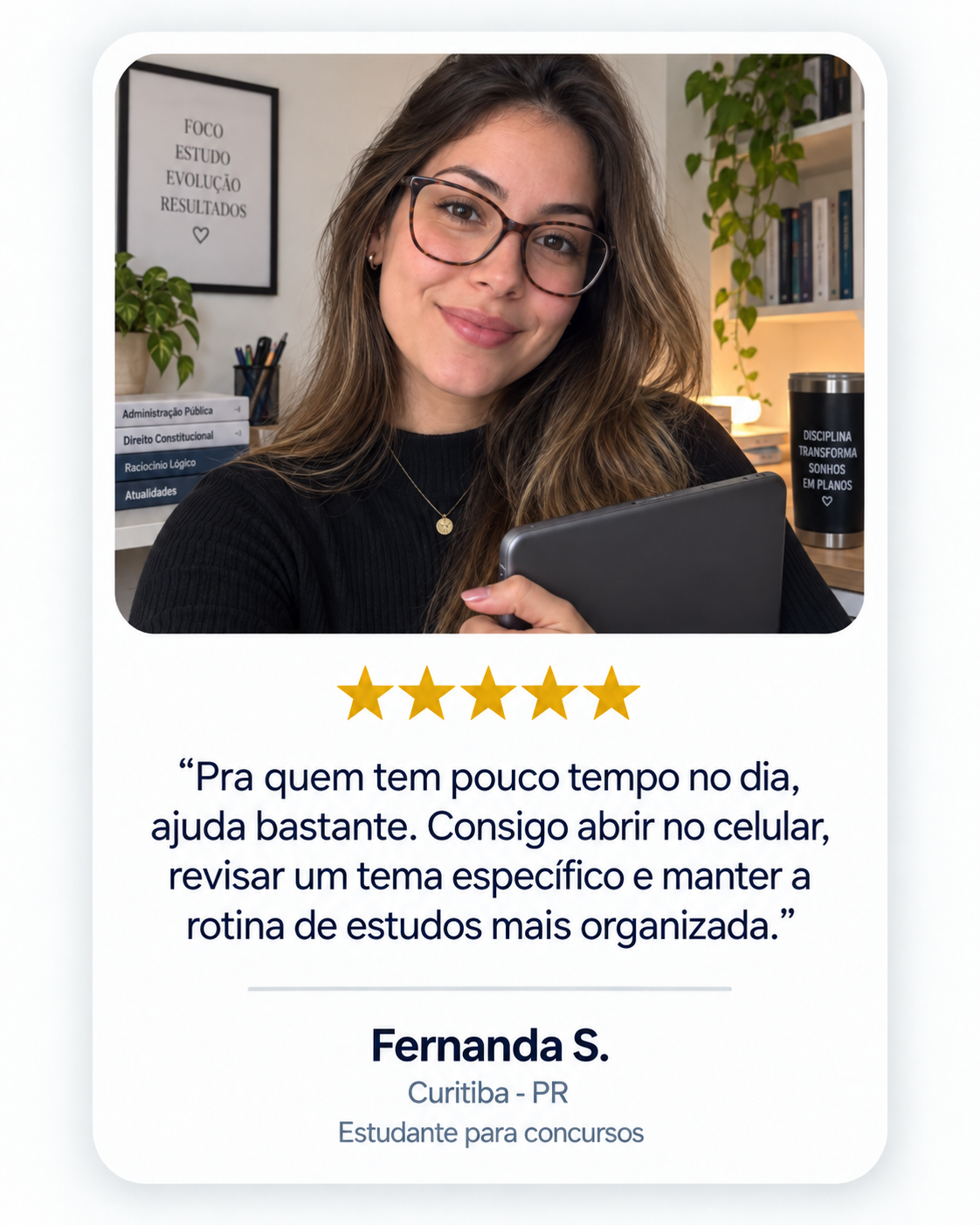 Depoimento de Fernanda S. sobre os Mapas Mentais para o INSS